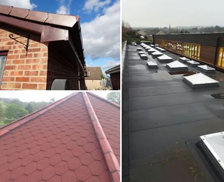 MAM Roofing services, based in Barnsley, specialising in tiling, felting, slate roofing and roof maintenance.